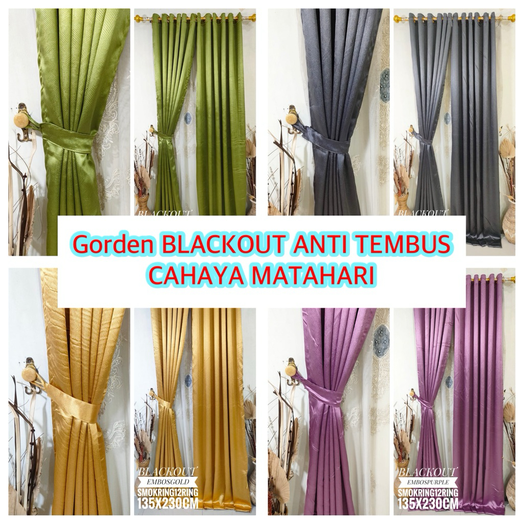 GORDEN BLACKOUT IMPORT ANTI TEMBUS CAHAYA MATAHARI / HORDEN BLACKOUT / KORDEN BLACKOUT / GORDEN PREM