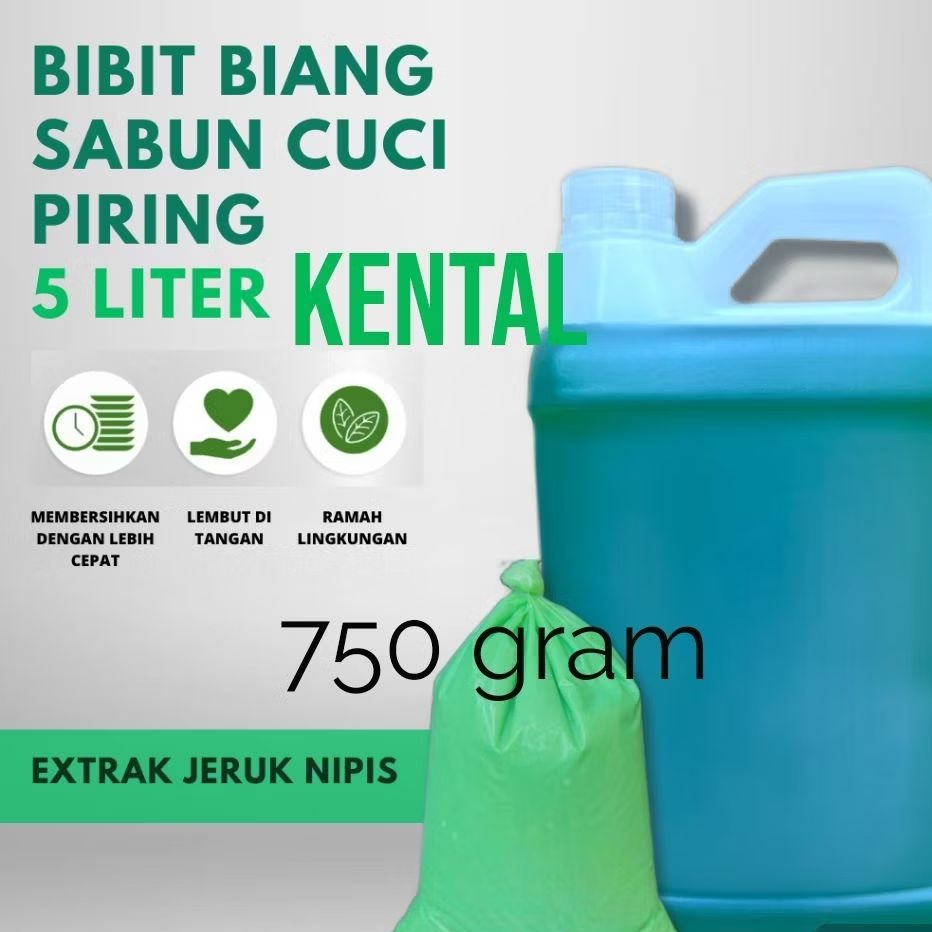 (5liter kental) biang sabun cuci piring
