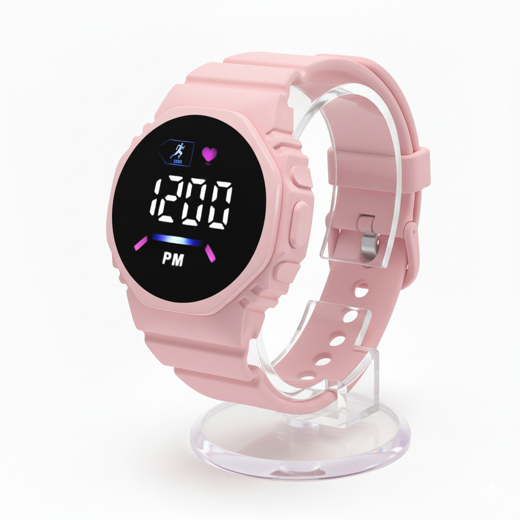 Jam Tangan Anak Perempuan Digital Anti Air