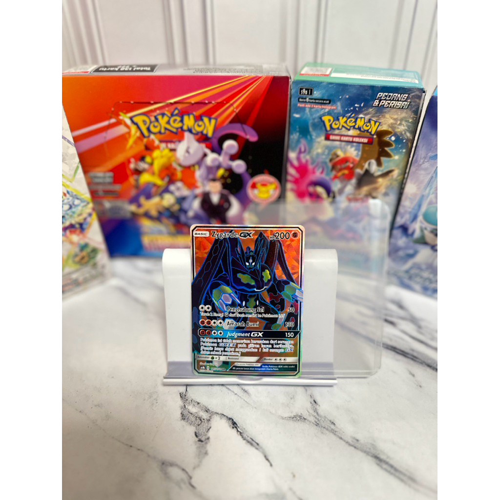 KARTU LEGEND POKEMON INDO ZYGARDE GX SR