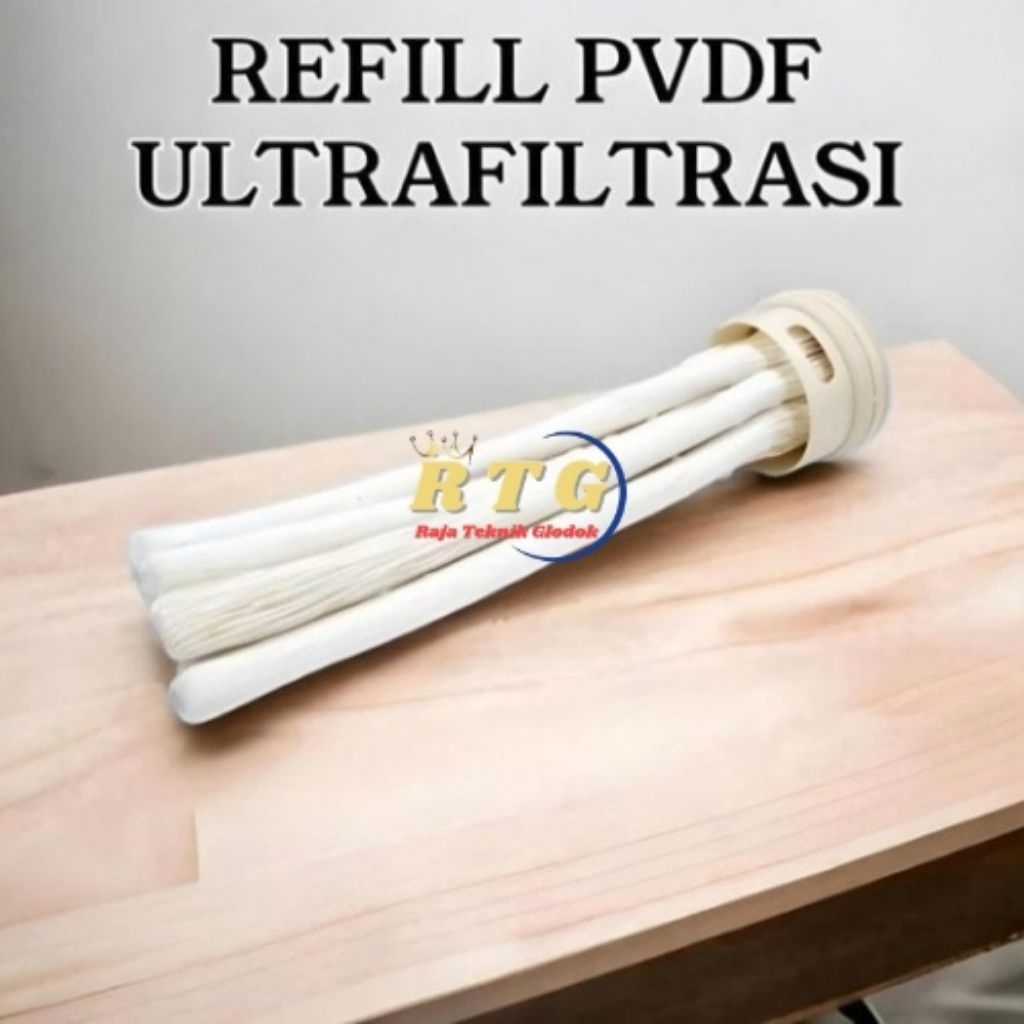 Refil PVDF Ultrafiltrasi 8000 LPH Membran Ultrafiltrasi PVDF Part