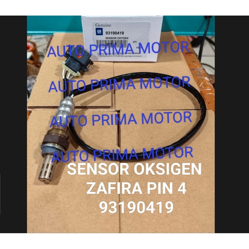 SENSOR KNALPOT O2 OKSIGEN OXYGEN CHEVROLET ZAFIRA 4PIN 93190419
