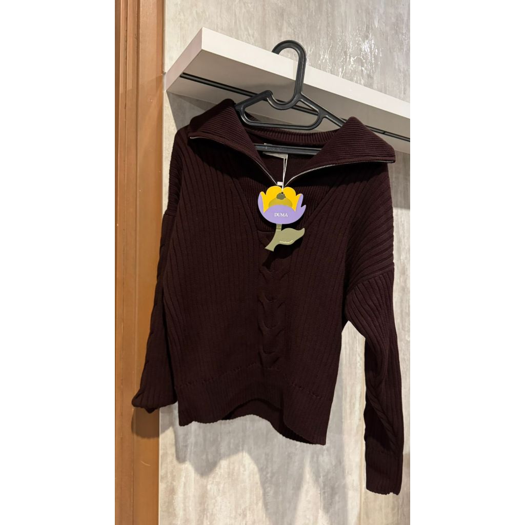 Duma Emme Maroon Sweater