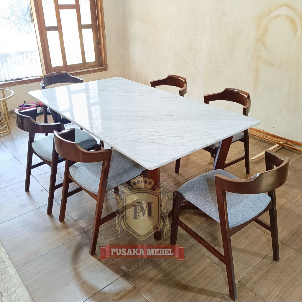 PO khusus, set meja makan marmer 6 kursi, meja bufet tv kayu jati minimalis, cabinet drawer kayu jat