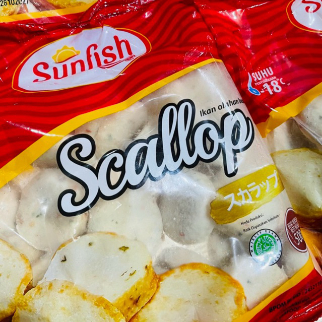 Sunfish Scallop 500gr