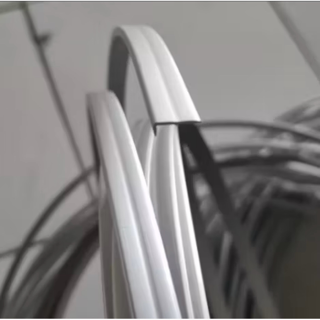 Lis Siku Aluminium Neon Box Bulat Panjang 6 Meter, Sudah di Rol dan Bahan Lentur