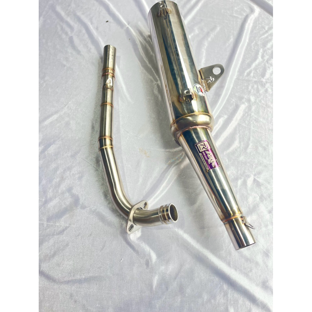 knalpot standar racing 5tp jupiter z,vega r,vega zr,vega lama,jupiter robot spek 200cc