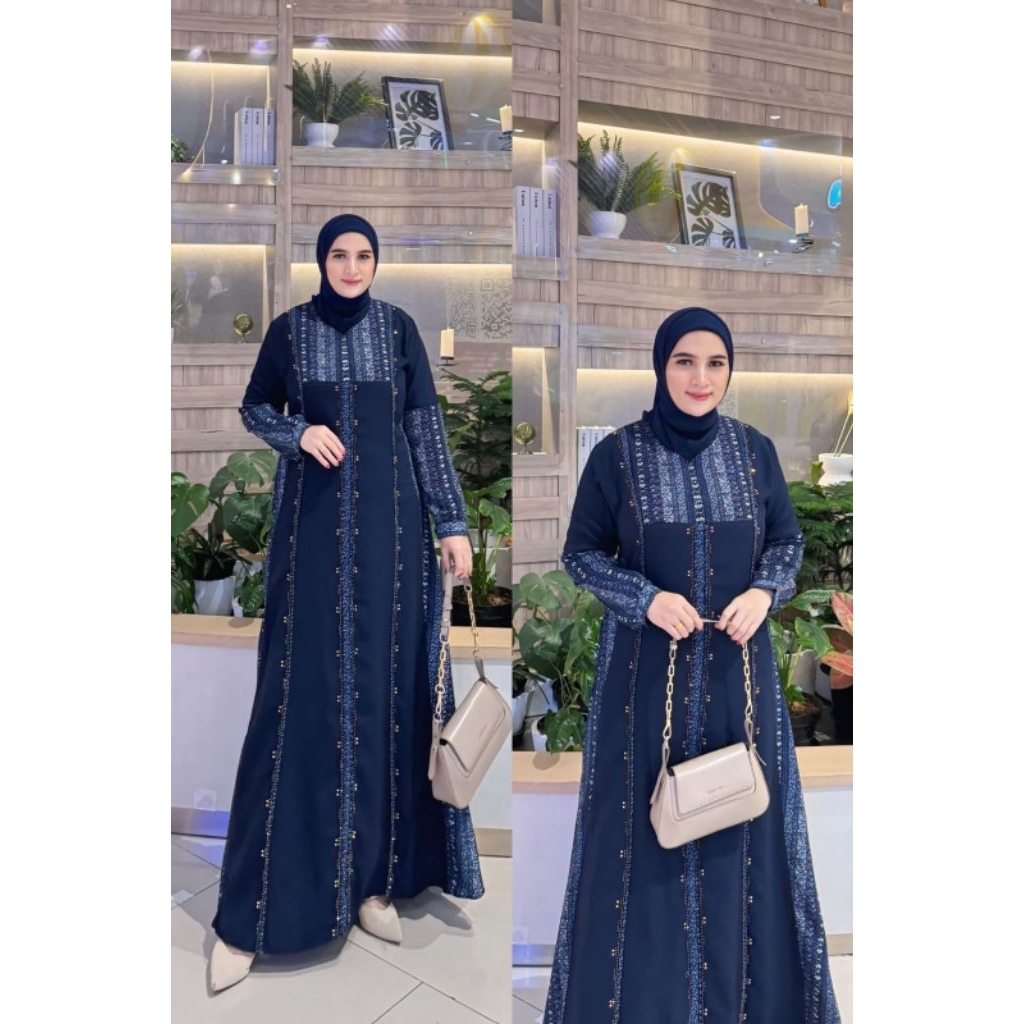 Soraya Dress By Zhafira / Gamis zhafira