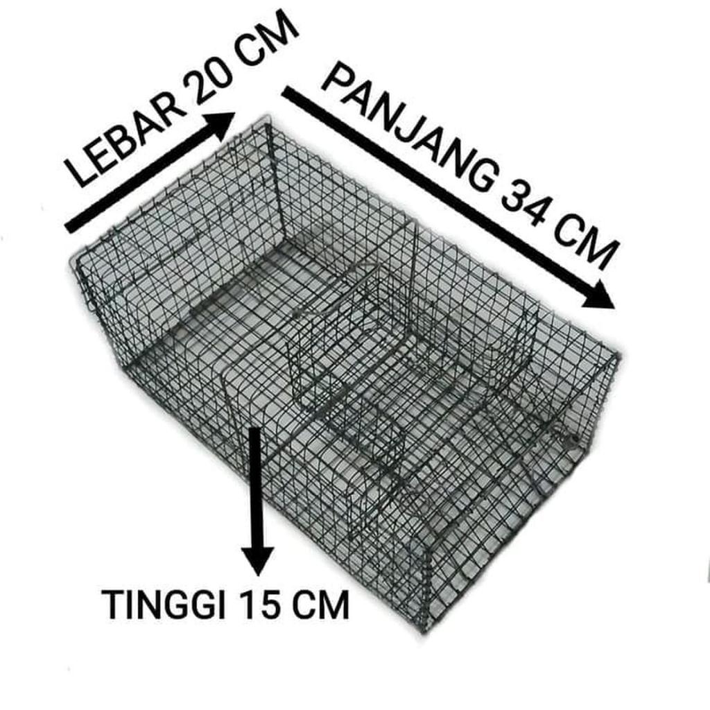 Perangkap Tikus Kandang MASSAL / Alat Perangkap Jebakan Kandang Tikus Kawat MASSAL Efektif Ampuh