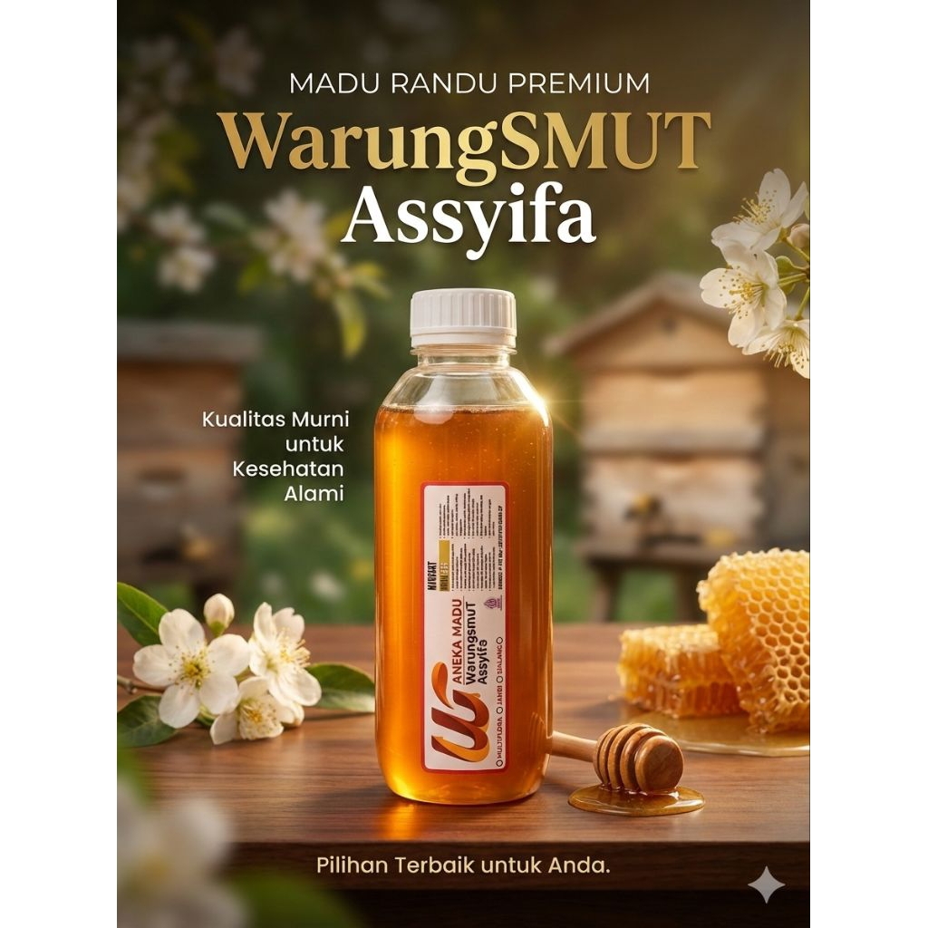 Madu Randu / Madu Nektak Randu / Madu Asli / Madu Murni