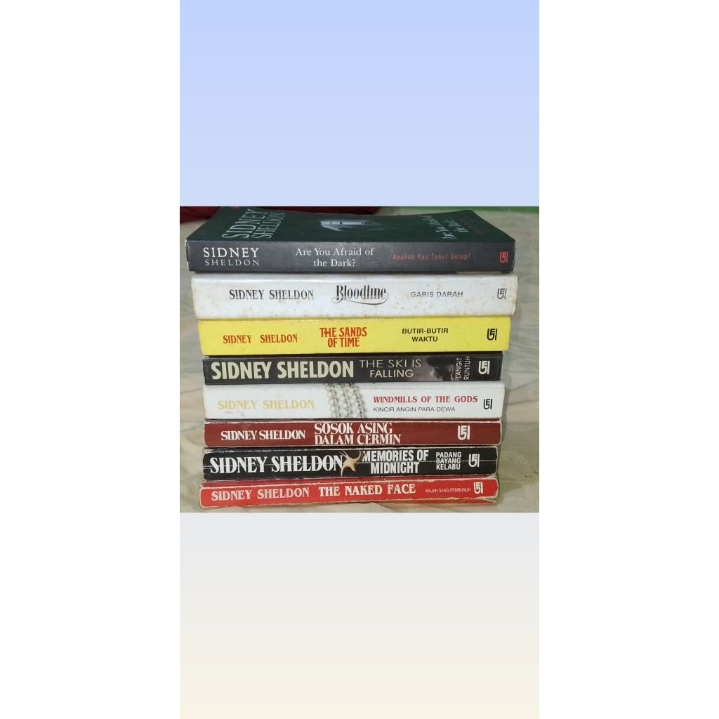 KOREKSI LEGENDARIS BUKU SIDNEY SHELDON
