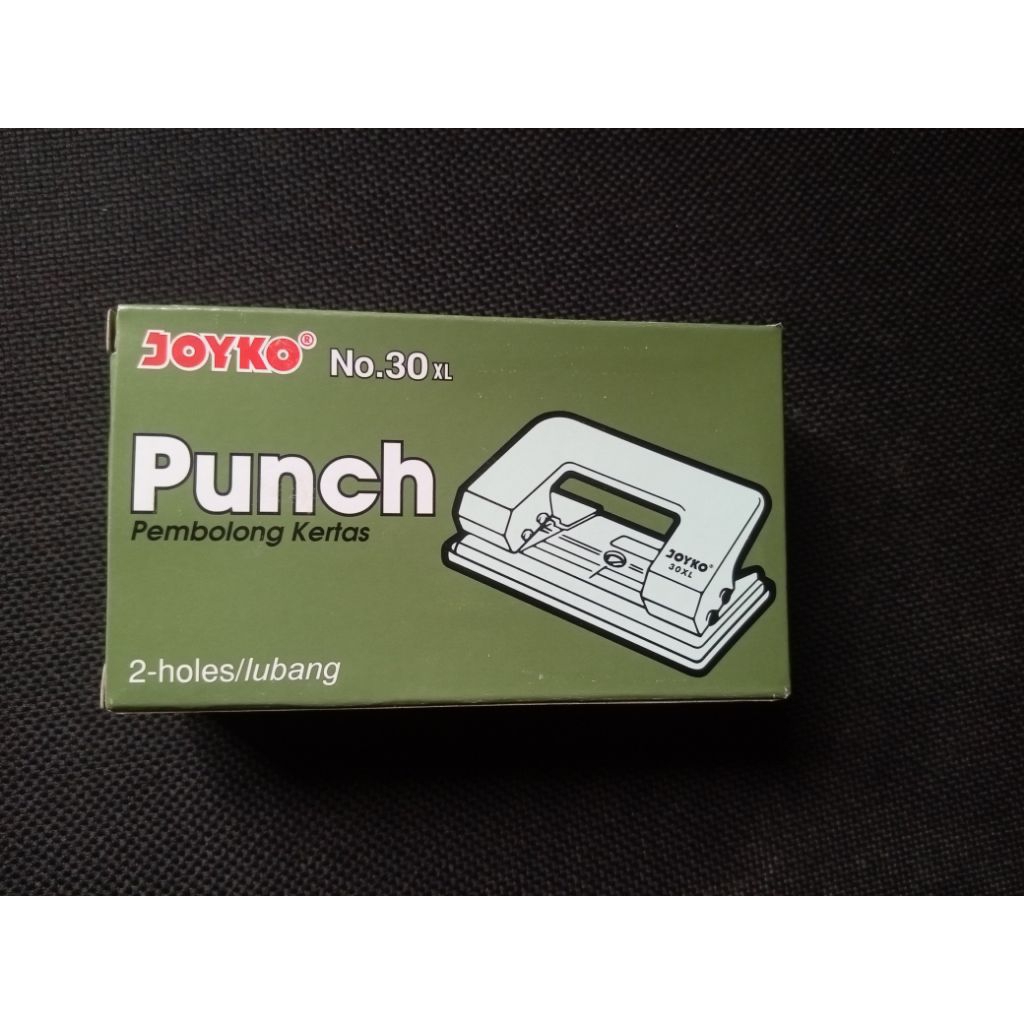 Joyko Punch Pembolong kertas 2 lubang, No.30 XL