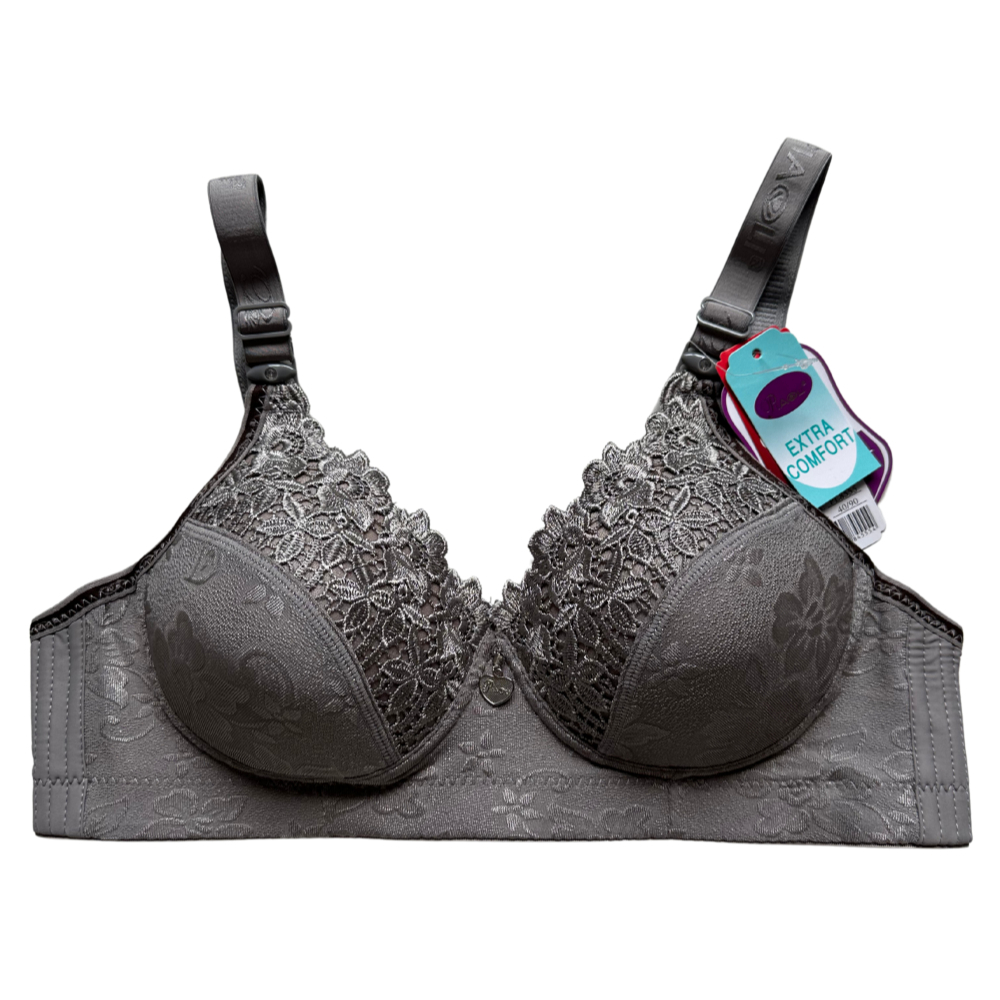 GROSIR 6PCS-12PCS BH Piaoli 8555 Busa Push Up Tanpa Kawat Kait 3 Cup B uk 36 - 42