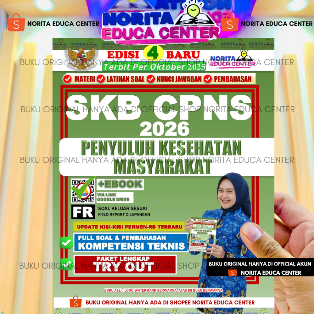 BUKU SKB CPNS PENYULUH KESEHATAN MASYARAKAT NORITA EDUCA CENTER