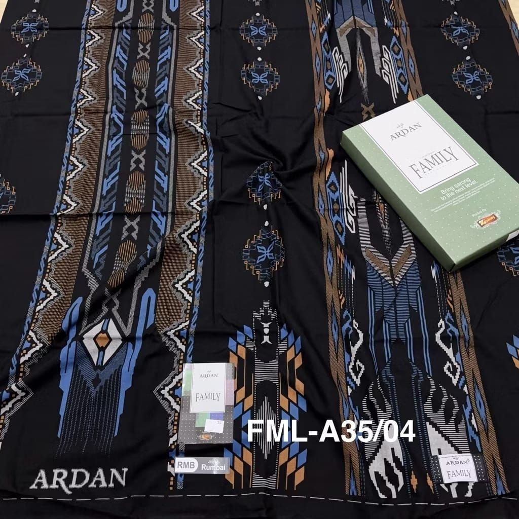 SARUNG ARDAN FAMILY GOLD BY KETJUBUNG