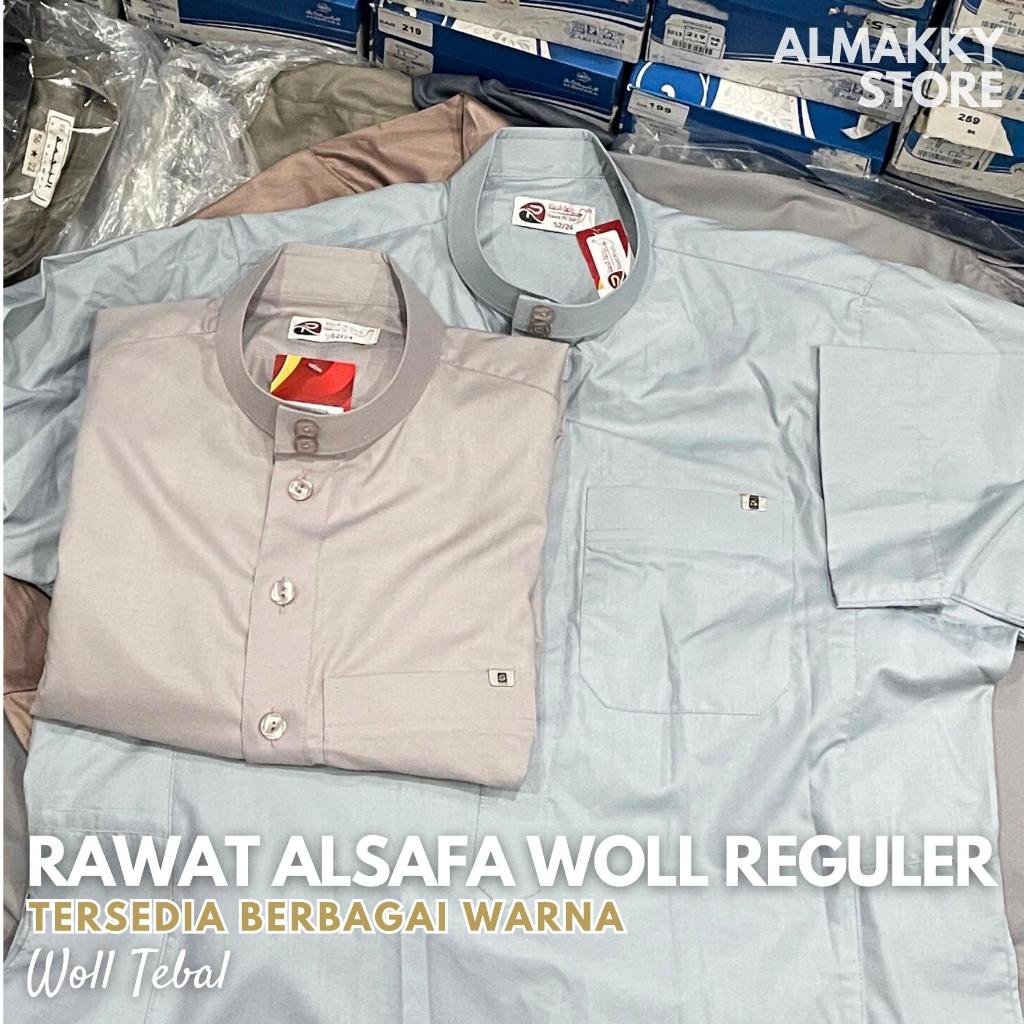 JUBAH RAWAT ALSAFA BASIC WOLL POLOS PREMIUM - Gamis Pria Premium Saudi Rawat Al Safa Almakky Store