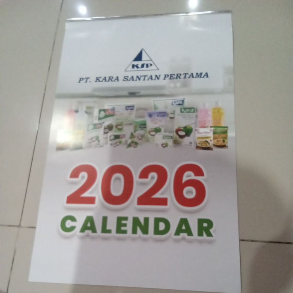 KALENDER 2026 TULISAN ARAB LIMITED EDITION KALENDER GANTUNG
