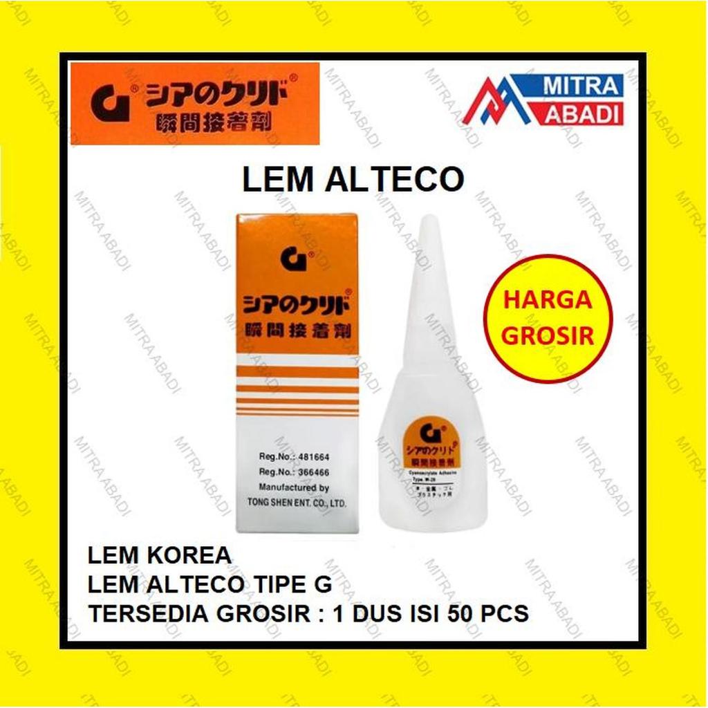 GROSIR Lem Korea Lem G Alteco Lem Besi Lem Gila Lem Tetes