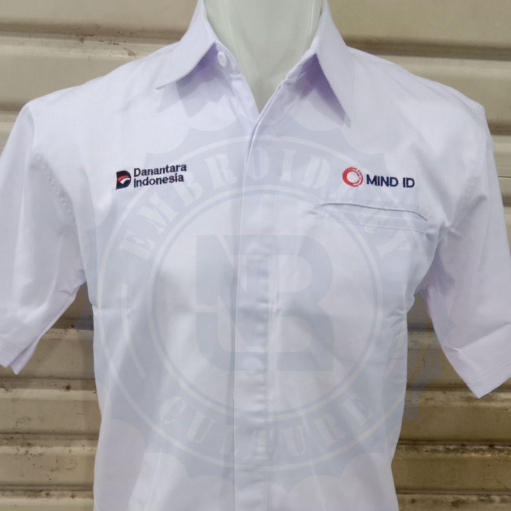 kemeja danantara mind id kantong satu//kemeja mind id//kemeja danantara pendek