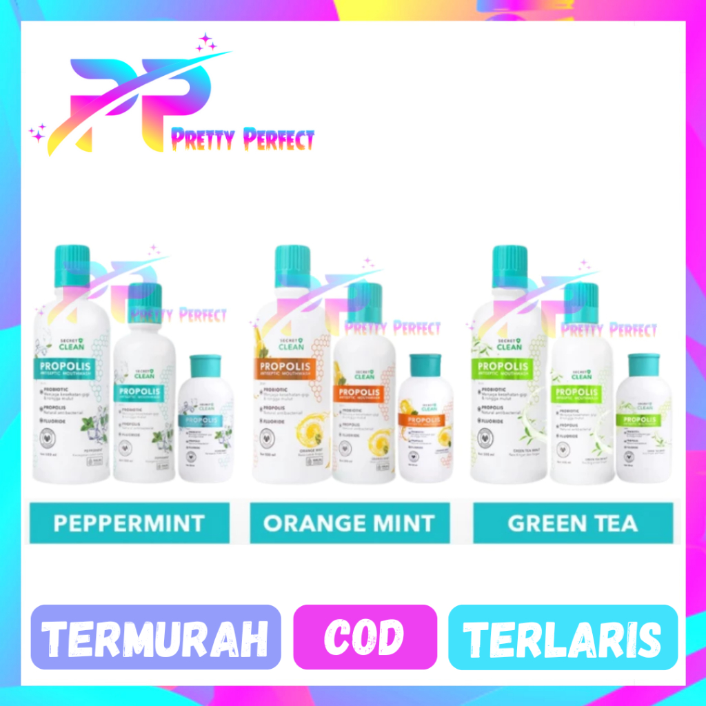 Secret Clean Propolis Antiseptic Mouthwash
