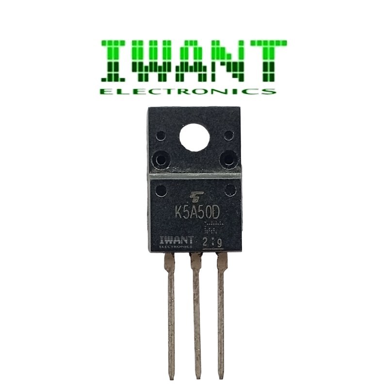 K5A50D K5A50 2SK5A50 TRANSISTOR MOSFET 5A 500V TO-220