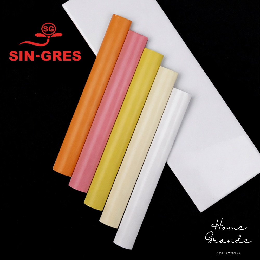 list keramik Granite / bon bon / kuku macan murah 20 cm polos Ulir