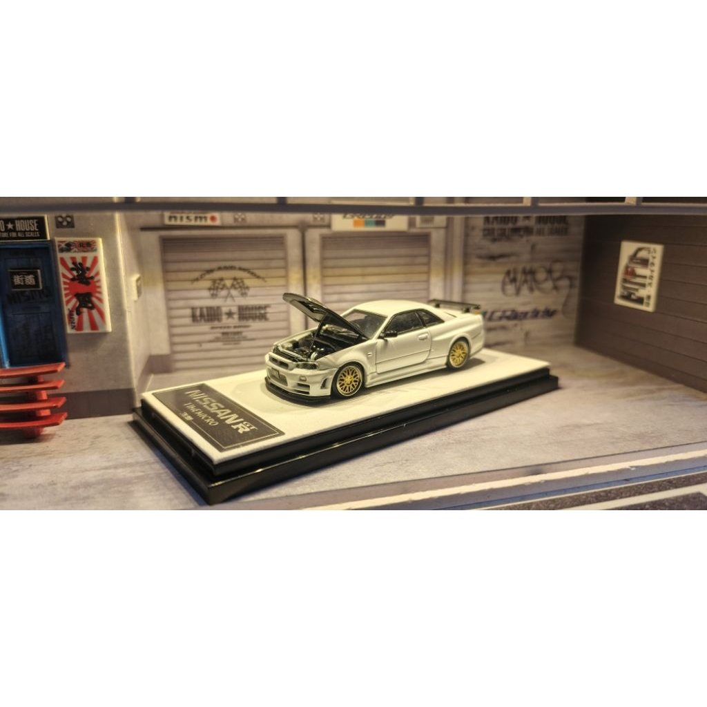 Time Micro Nissan GTR R34 Putih