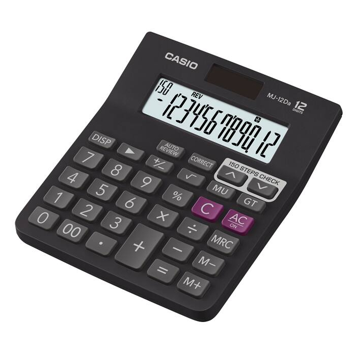 Kalkulator Desktop Casio 12 Digit Kalkulator Casio MJ-12DA Original