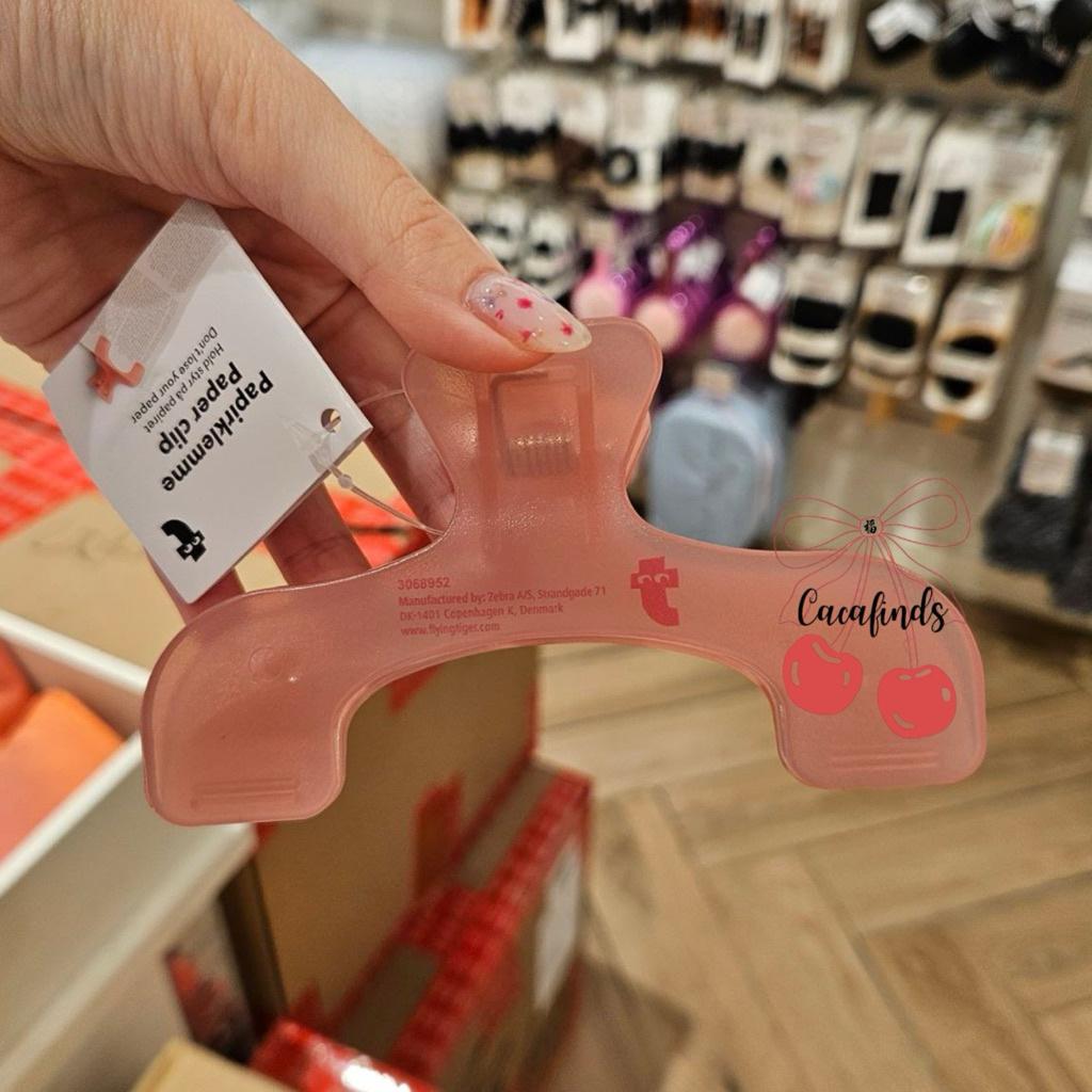 FLYING TIGER‼️Paper Clip / Penjepit Kertas Pink Pastel Collection