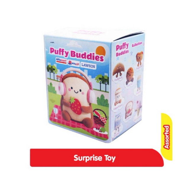 Alfamart Puffy Buddies Blind Box Mainan Anak Assorted