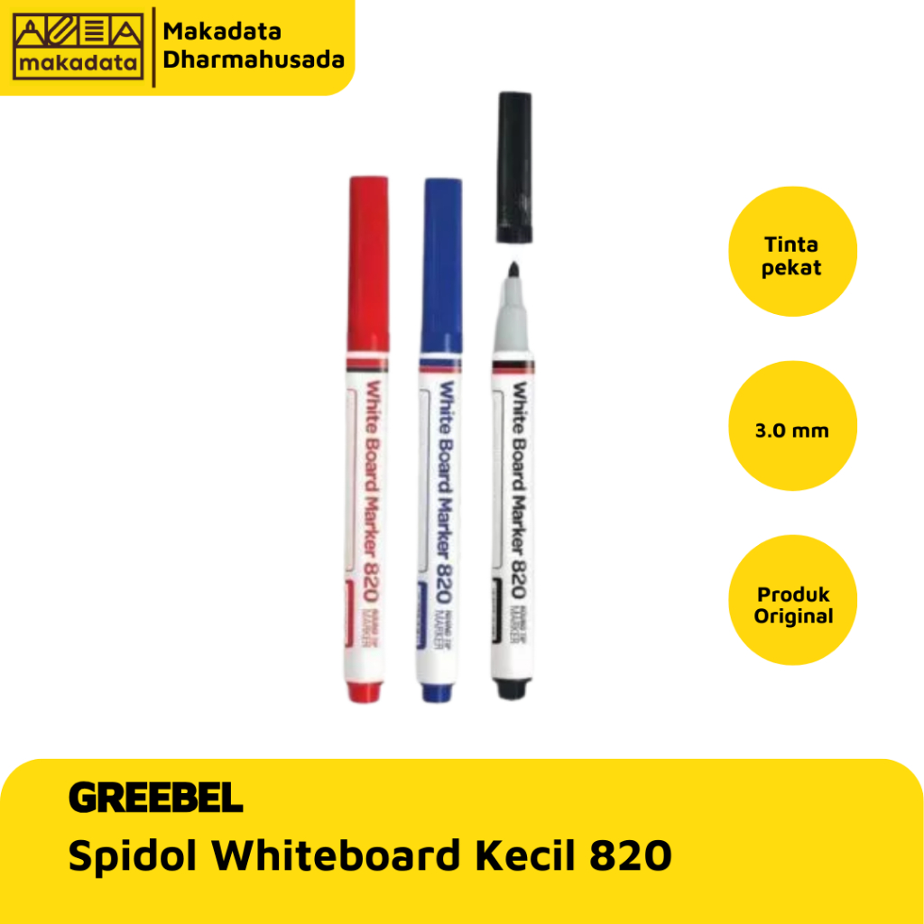 SPIDOL / MARKER WHITEBOARD KECIL SNOWMAN 820 MURAH
