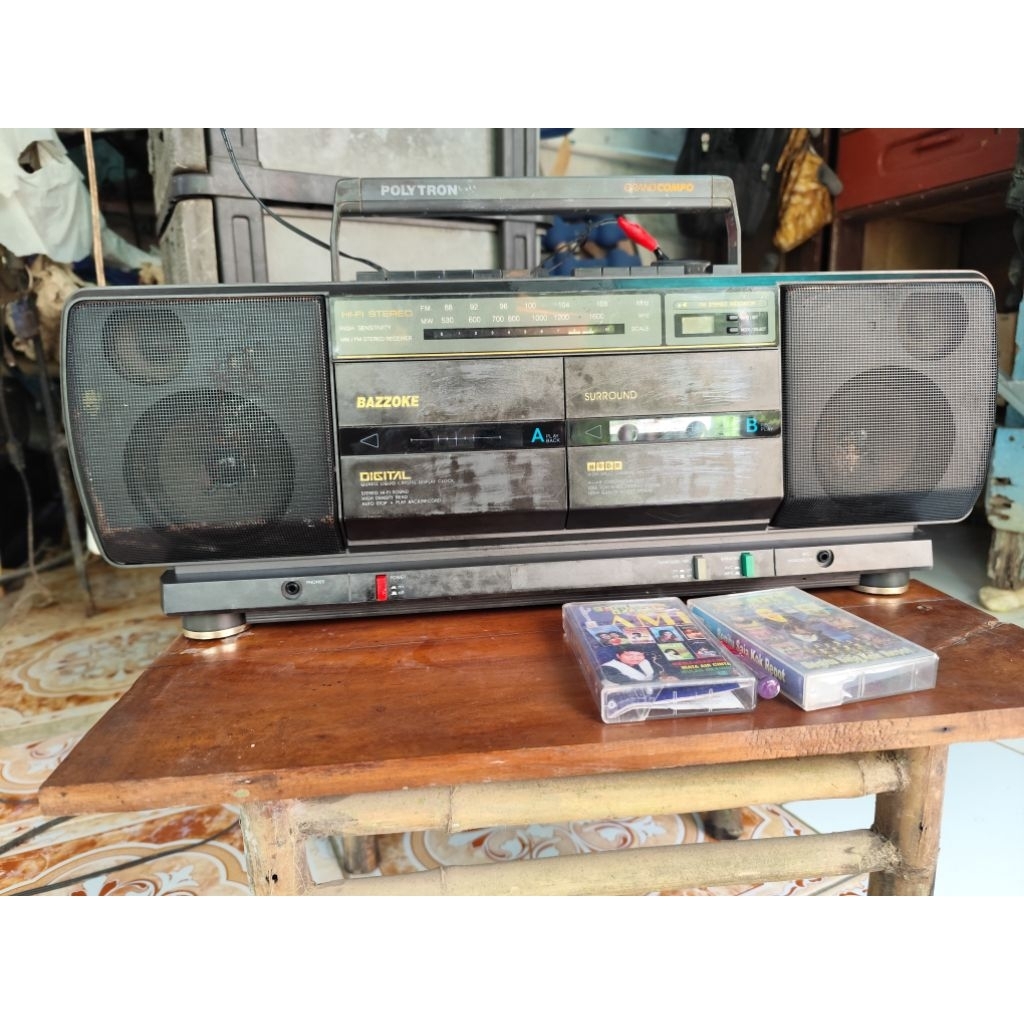 Radio Tipe Grand Bazzoke PSC-37 WB  Radio Antik Jadul Yang mempesona, Sangat beruntung yang memilikn