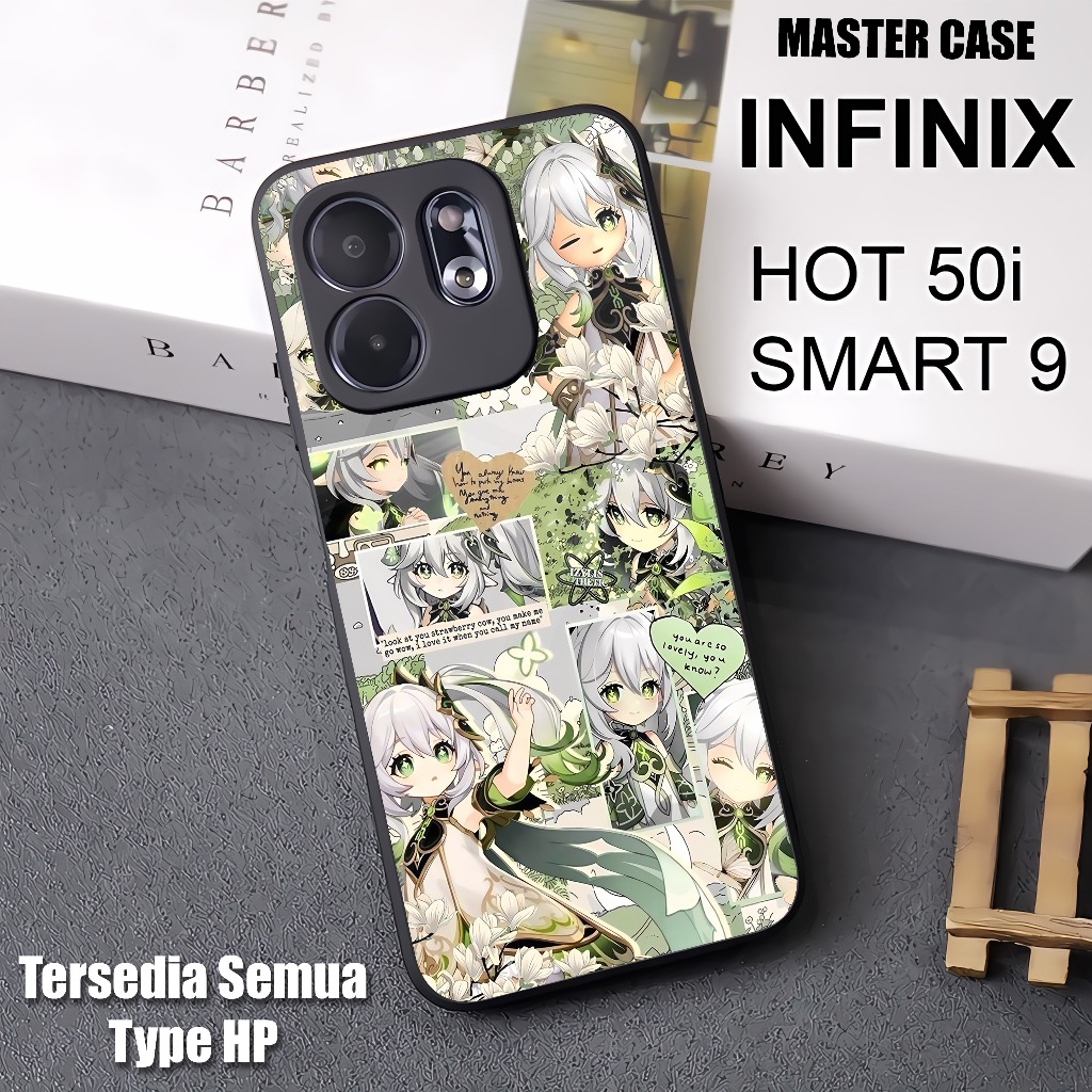 Softcase Kilau Glossy Infinix Hot 50i | Smart 9 | Case Kesing Master Mika Pelindung Cover Hp Casing 