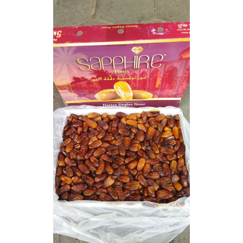 KURMA TUNISIA SAPPHIRE 5KG / KURMA TUNIS DATES 5kg