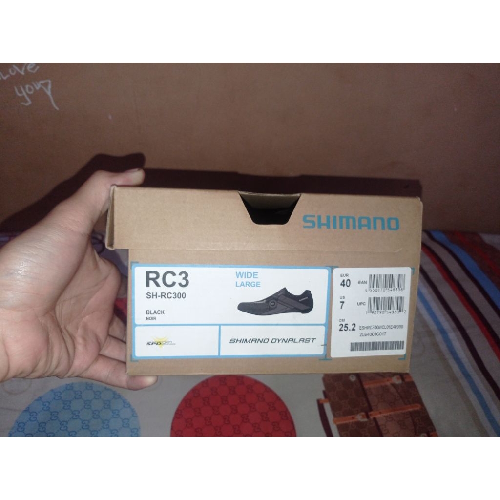 Sepatu shimano rc 3 sepeda
