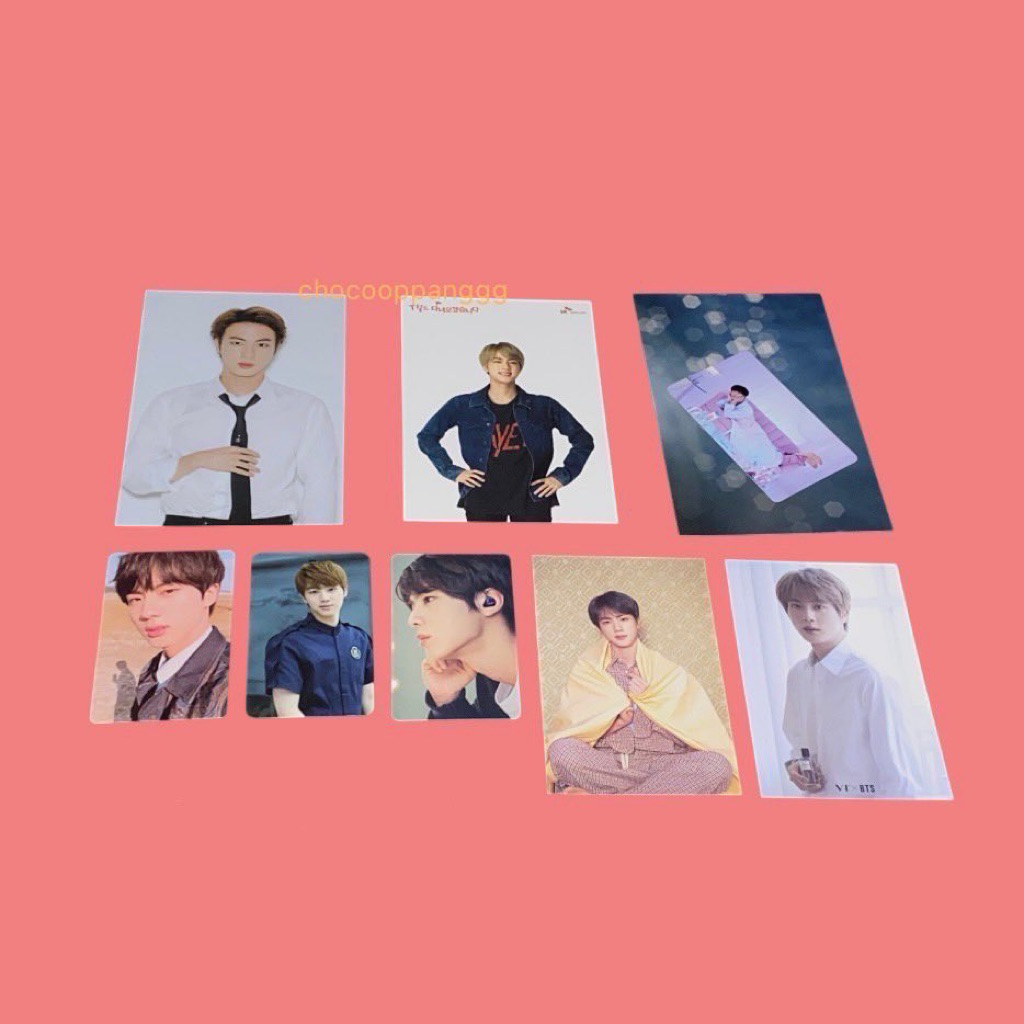 PC Photocard Postcard BTS Jin Seokjin Official