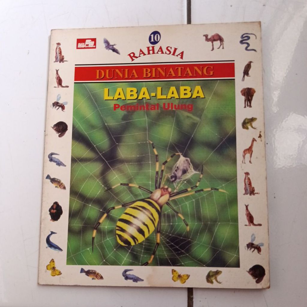 Buku RAHASIA DUNIA BINATANG LABA-LABA Pemintal Ulung