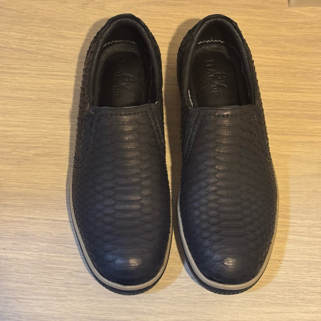sepatu kulit buaya asli pria loafer shoes