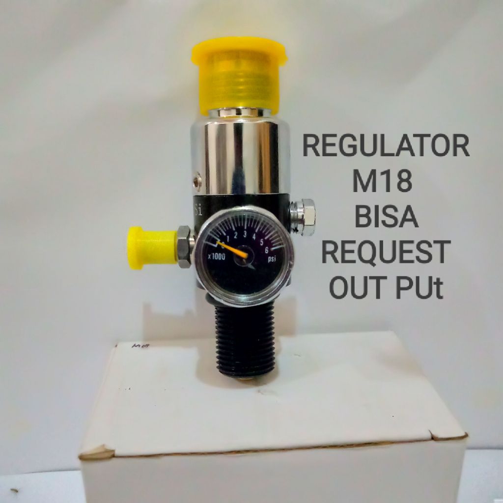 Regulator M18, Regulator Pcp, Regulator Paintball, Regulator Import, sparepart Pcp Import