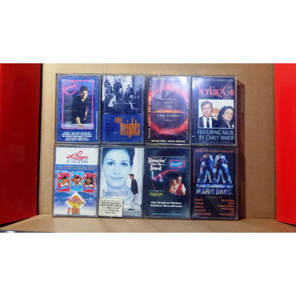 KASET SOUNDTRACK BARAT - PAKET 16 KASET
