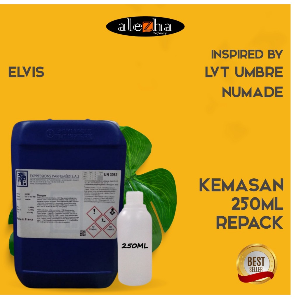 bibit parfum murni ELVIS | EP | 250ML REPACK