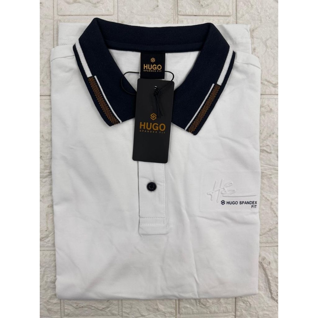 kaos krah hugo selection original pria