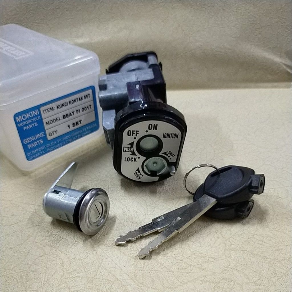 KUNCI KONTAK SET DEPAN BELAKANG BEAT STREET 2017 -2018-2019/BEAT POP 2019