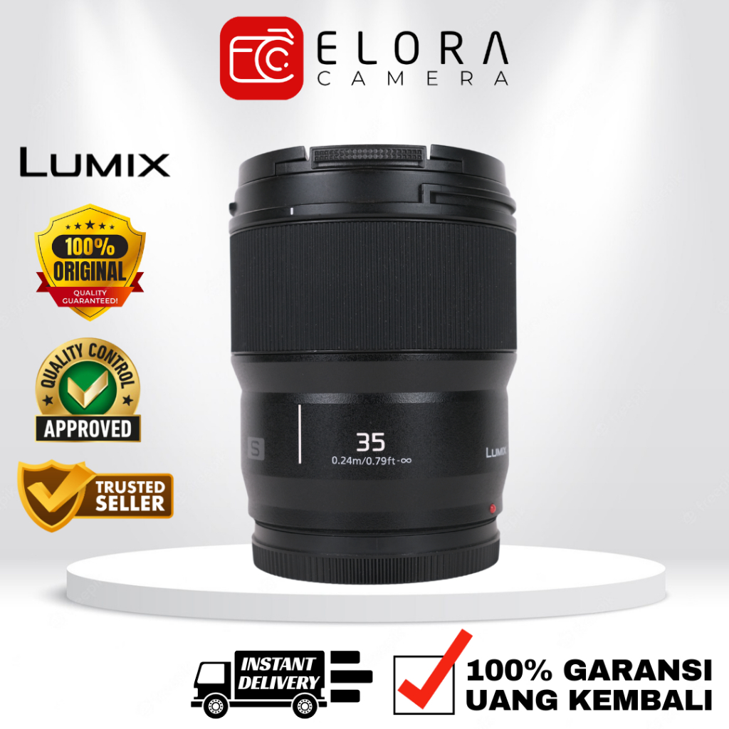 Lumix S 35mm F1.8 / Lensa Lumix S 35 mm F 1.8