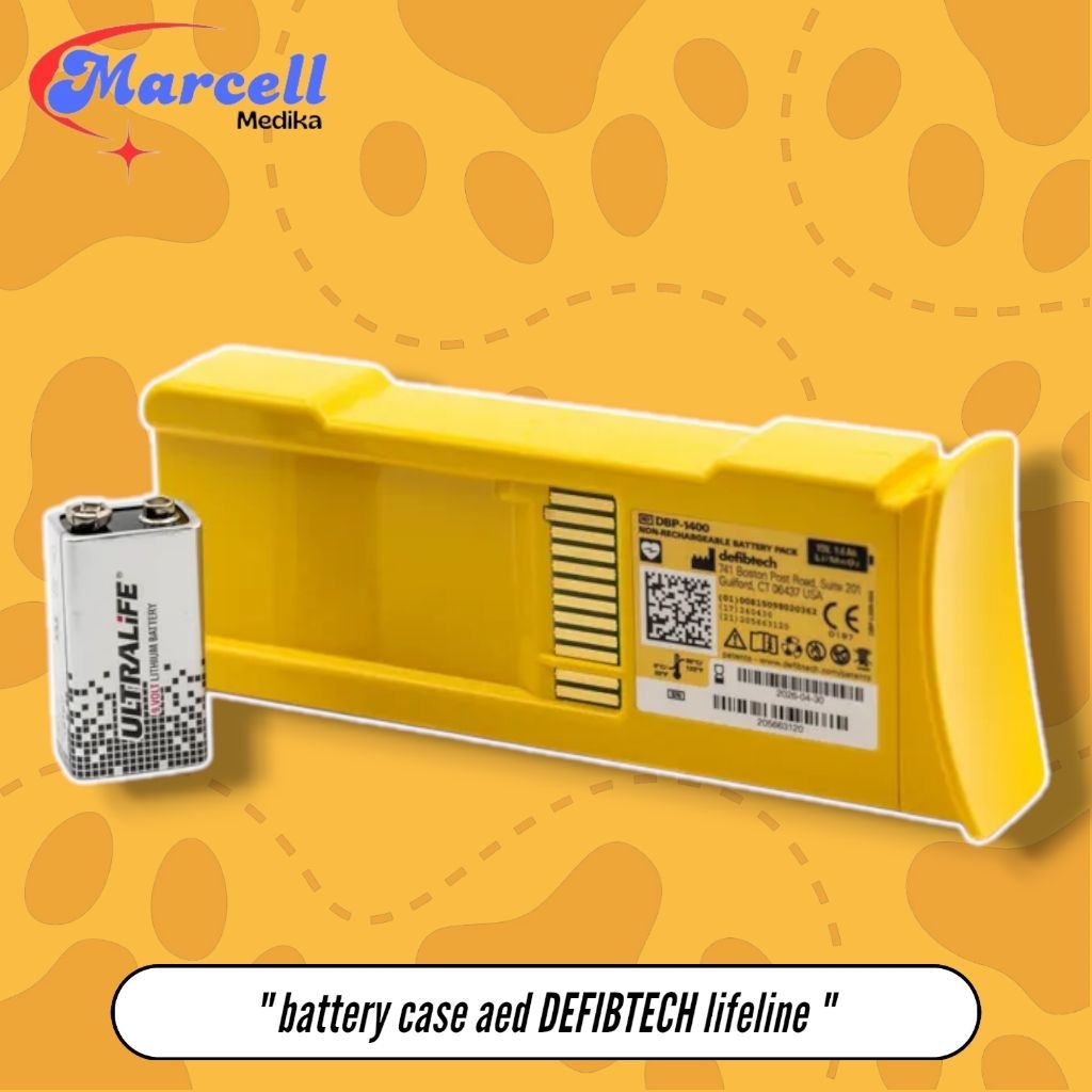 BATTERY CASE PACK AED DEFIBTECH LIFELINE / BATTERY AED DEFIBTECH
