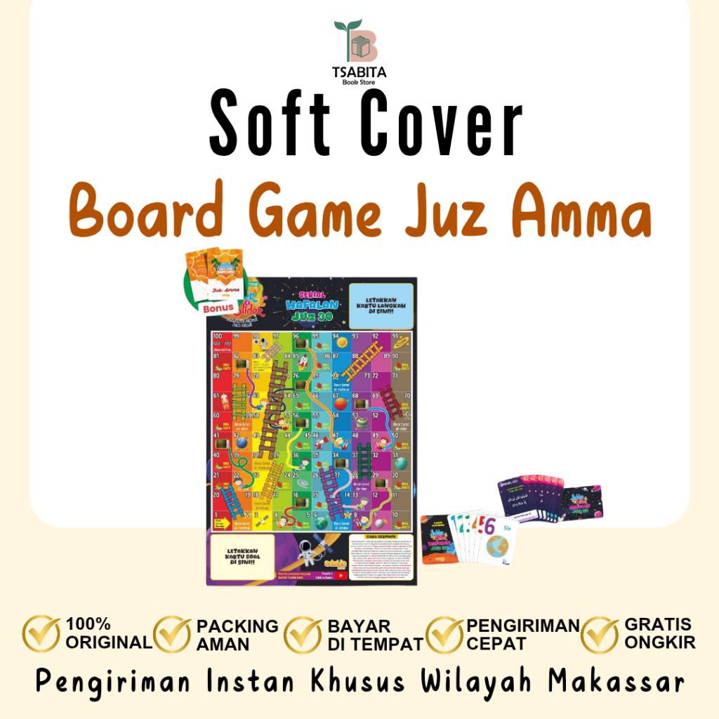 Buku Anak Board Game Serial Hafalan Juz 30