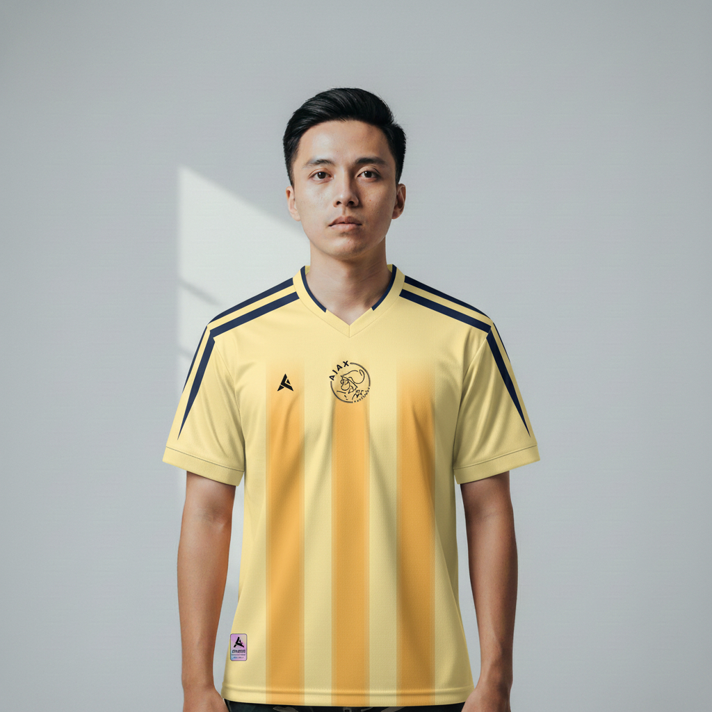 ATHLETIC SPORTWEAR - Jersey Bola Fantasy Ajax 2004-2005 Fullprinting Casual - Atasan