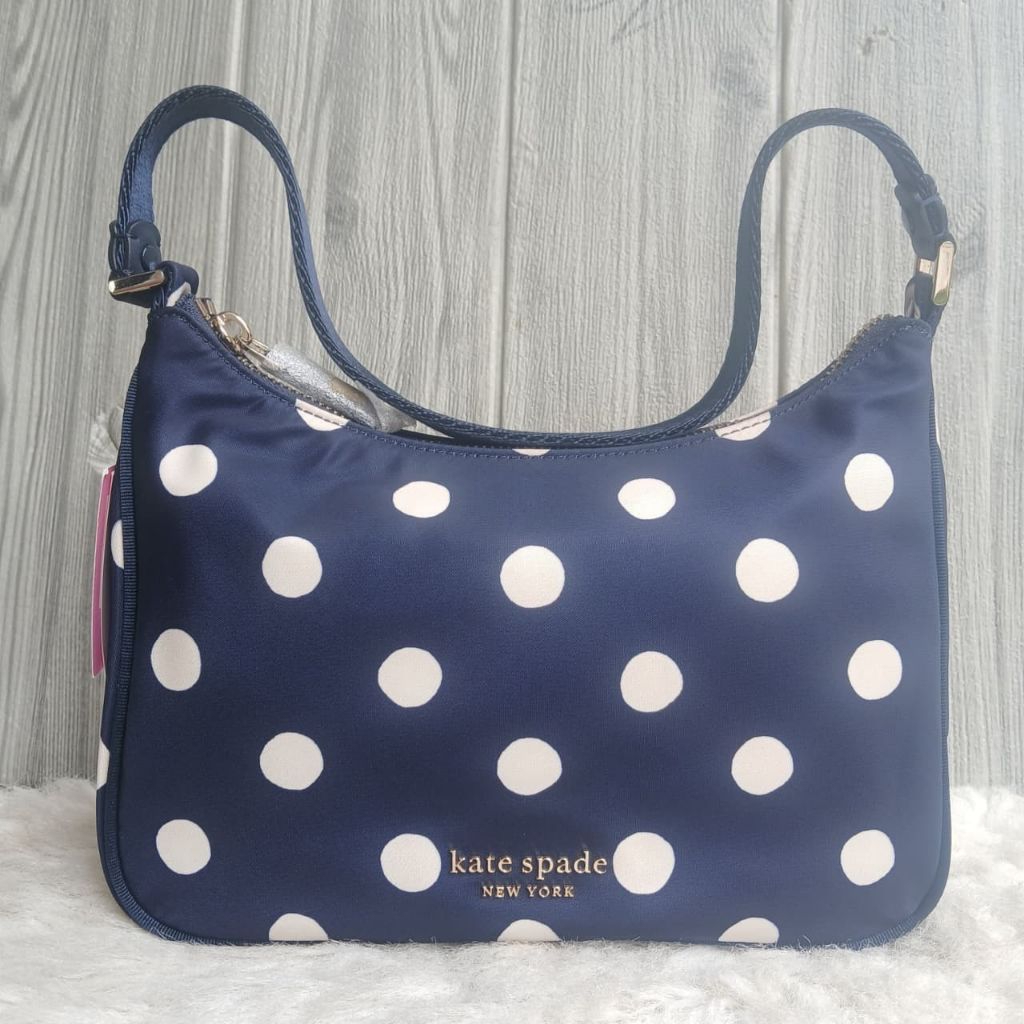 ks Sam The Little Bett Shoulder Bag Polka Rich Navy