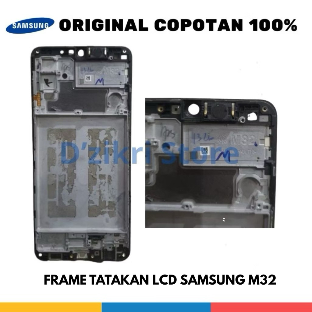 FRAME TATAKAN LCD SAMSUNG GALAXY M32 4G M325 ORIGINAL COPOTAN
