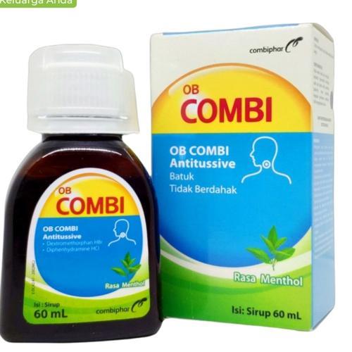 OB COMBI ANTITUSSIVE 60ML - Mengatasi batuk kering